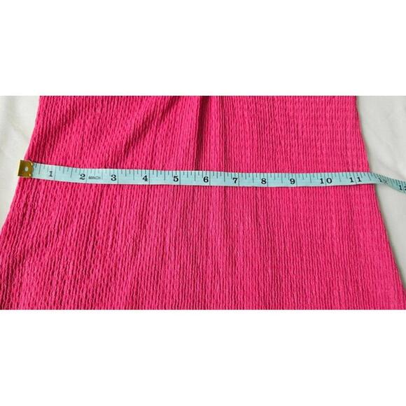 H&M Women's Hot Pink Stretchy Mini Dress with Front Detail Size XS - Picture 10 of 10
